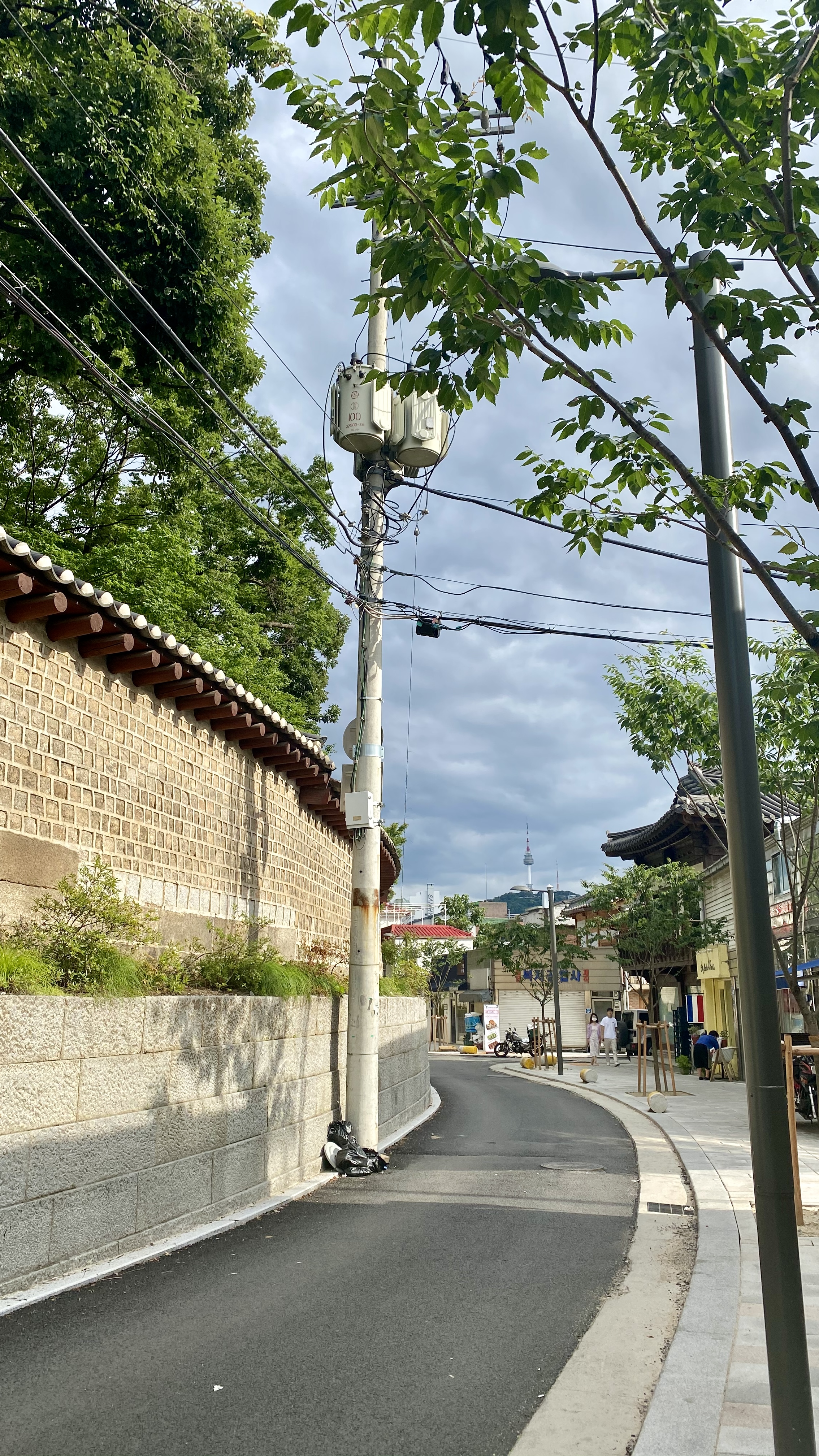 N Seoul Tower View from Seosullagil